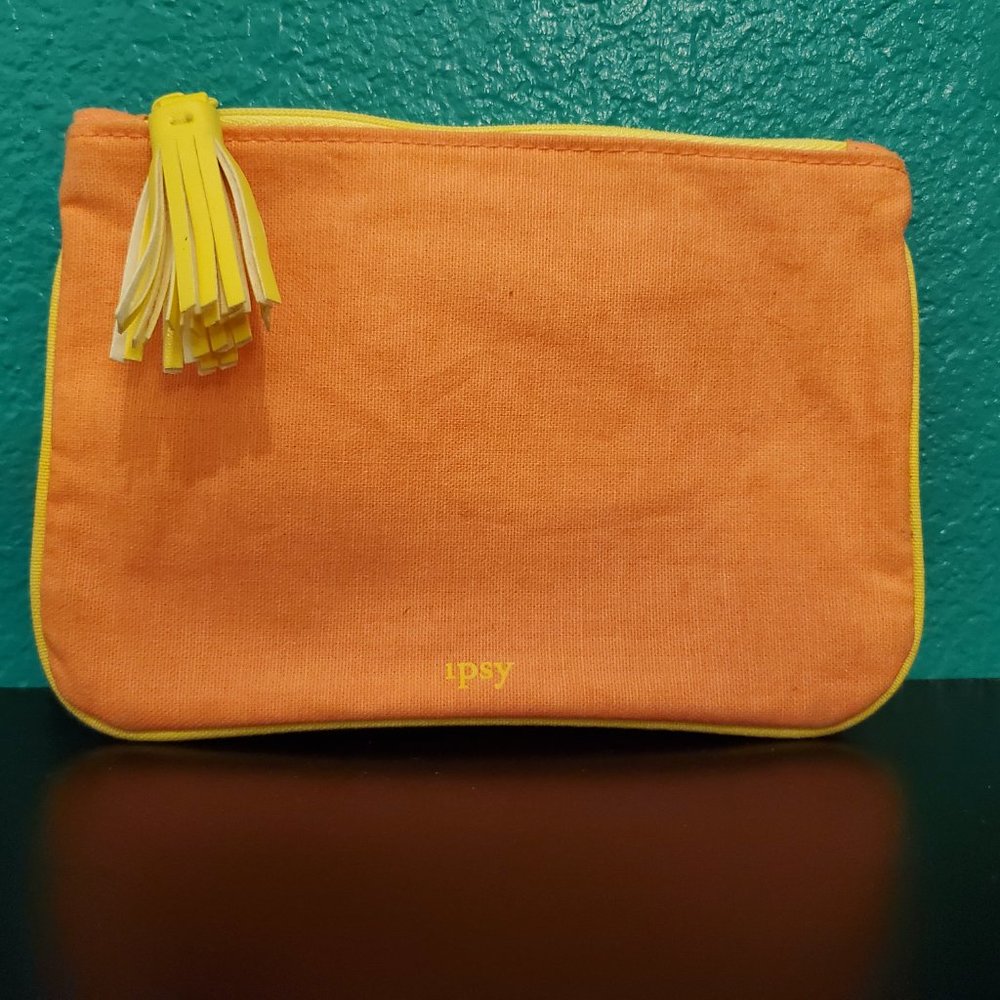 IPSY Make Up Bag: Orange & Yellow